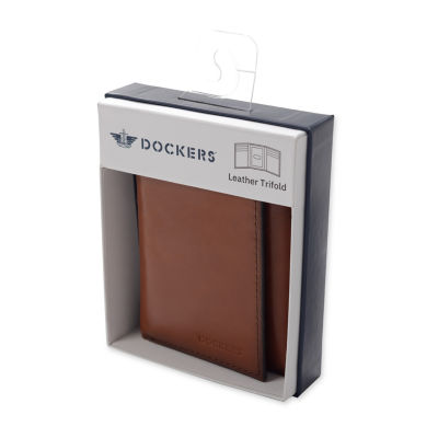 Dockers Rfid Trifold W/ Bill Divider Mens Trifold Wallet