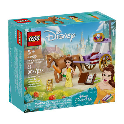 LEGO Disney Belle's Storytime Horse Carriage Building Set (62 Pieces)