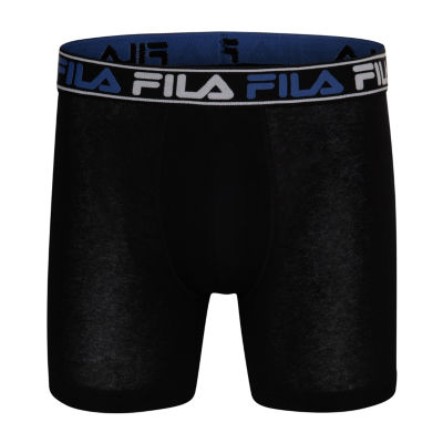 FILA Ultra Soft Stretch No Fly Mens 4 Pack Boxer Briefs Fm412bxcs15-410