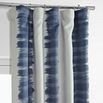 Exclusive Fabrics & Furnishing Flambe Light-Filtering Rod Pocket Back Tab Single Curtain Panel