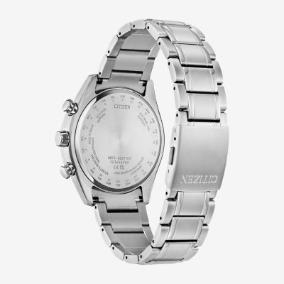 Citizen Super Titanium Mens Silver Tone Bracelet Watch By1010-57l