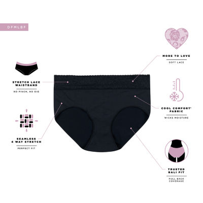 Bali Comfort Rev Soft Touch Brief Panty Dfstbf