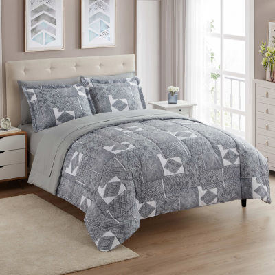 Sweet Home Collection Tulsa Midweight Down Alternative Comforter Set