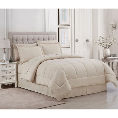 Sweet Home Collection Solid Color Box Stitch Down Alternative Twin  Comforter - Macy's