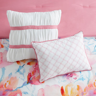 Sweet Home Collection Melrose Floral 7-pc. Midweight Down Alternative Comforter Set