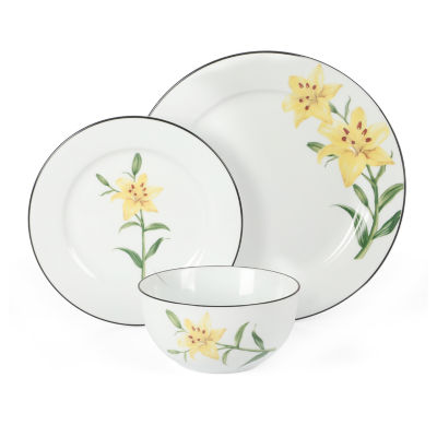 Martha Stewart Botanical Garden 12-pc. Ceramic Dinnerware Set