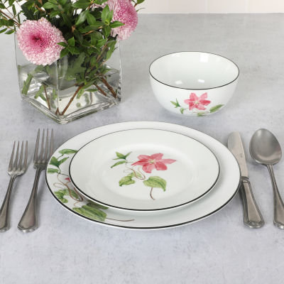 Martha Stewart Botanical Garden 12-pc. Ceramic Dinnerware Set