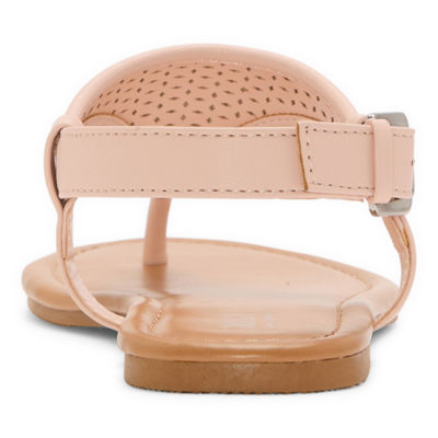 a.n.a Womens Swiss T-Strap Flat Sandals