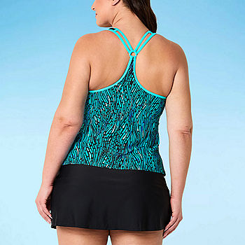 Zeroxposur Plus Tankini Swimsuit Top and Bottoms - JCPenney