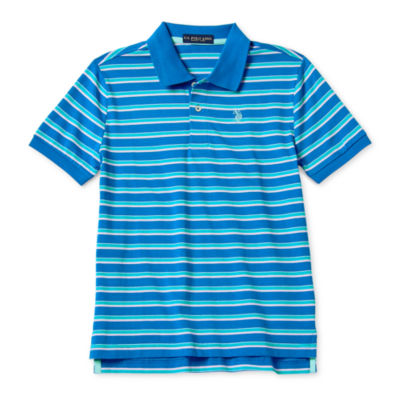 U.S. Polo Assn. Little & Big Boys Embroidered Short Sleeve Shirt