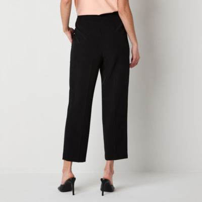 Worthington Womens High Rise Slim Pant