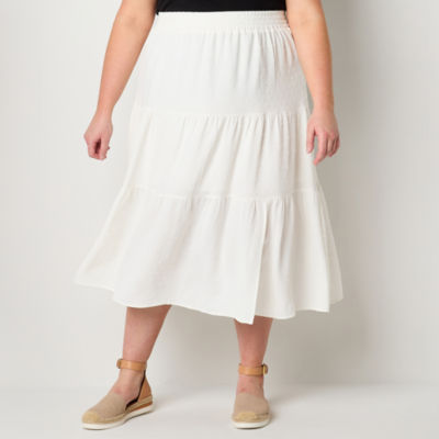 Frye and Co. Womens Mid Rise Maxi Skirt