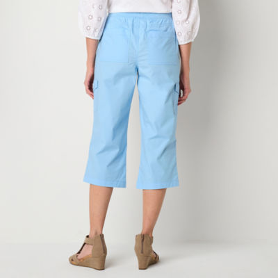 St. John's Bay Utility Womens Mid Rise Capri Pants