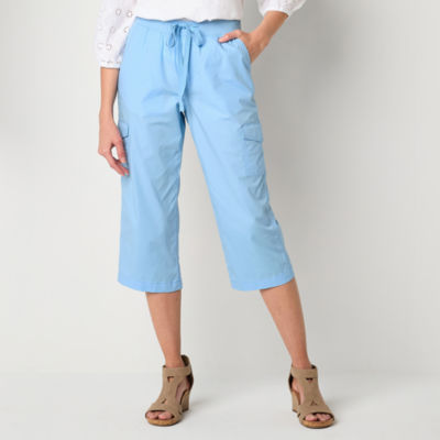 St. John's Bay Utility Womens Mid Rise Capri Pants
