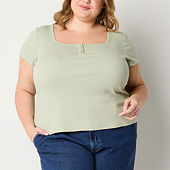 Square Neck Tops for Women - JCPenney