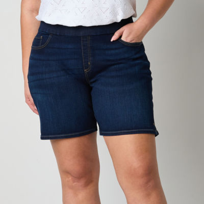 Liz claiborne store pull on shorts