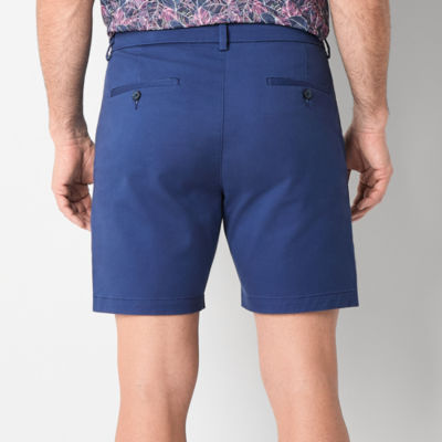 St. John's Bay Temp Flex 7" Mens Stretch Fabric Chino Short