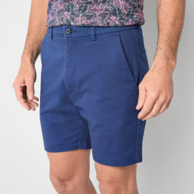 St. John's Bay Temp Flex 7" Mens Stretch Fabric Chino Short