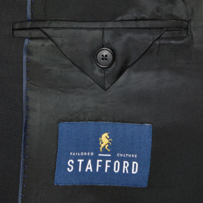 Stafford Hopsack Mens Classic Fit Sport Coat