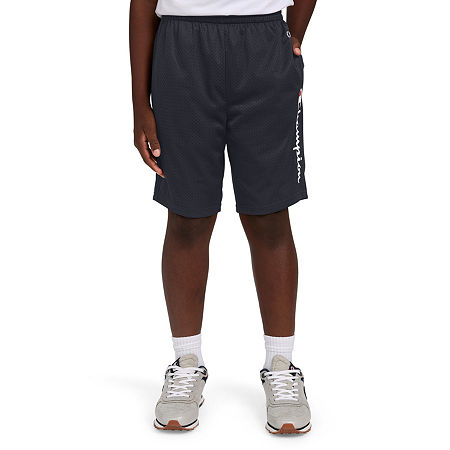 Champion Big Boys Basketball Short, Large (14-16), Blue