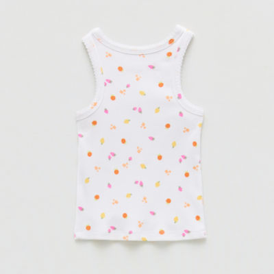 Okie Dokie Toddler & Little Girls Round Neck Tank Top