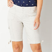 St john's bay womens cargo shorts online