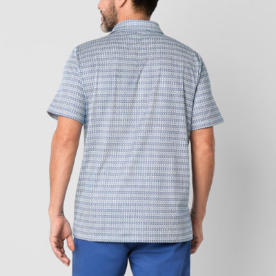 St. John's Bay Performance Mens Classic Fit Short Sleeve Polo Shirt