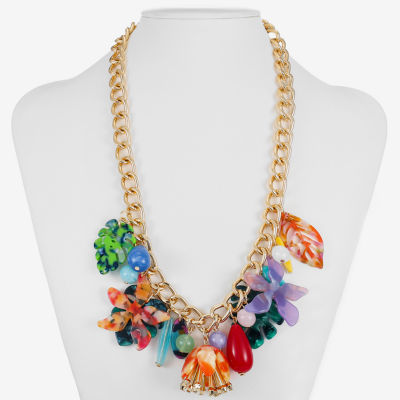 Bijoux Bar Womens 18 Inch Statement Necklace