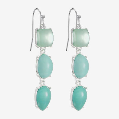 Liz Claiborne Womens Drop Earrings