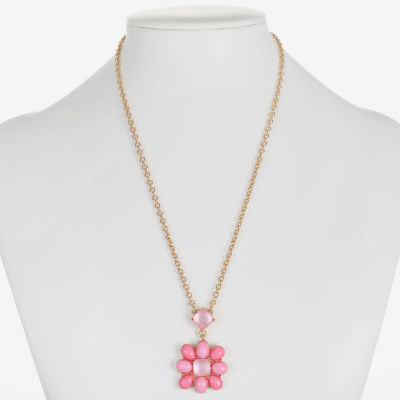 Liz Claiborne Womens 17 Inch Pendant Necklace