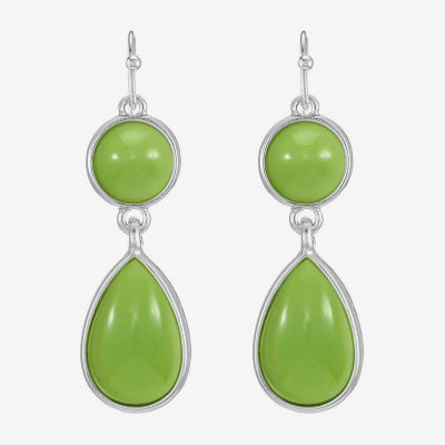 Liz Claiborne Womens Drop Earrings