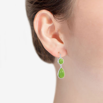 Liz Claiborne Womens Drop Earrings