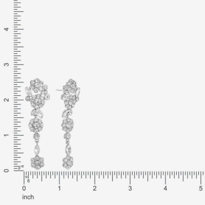 Monet Jewelry Womens Glass Round Hypoallergenic Drop Earrings