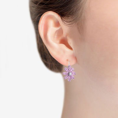 Liz Claiborne 20mm Flower Stud Earrings