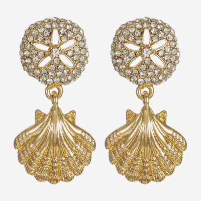 Monet Jewelry Womens Glass Hypoallergenic Drop Earrings