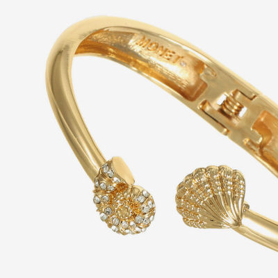 Monet Jewelry Womens Glass Cuff Bracelet