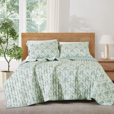 Brooklyn Loom Olivia Easy Care Quilt Set