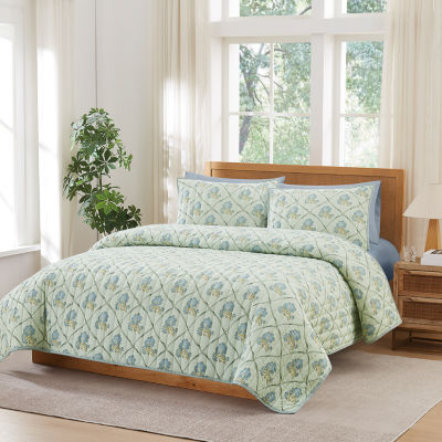 Brooklyn Loom Olivia Easy Care Quilt Set