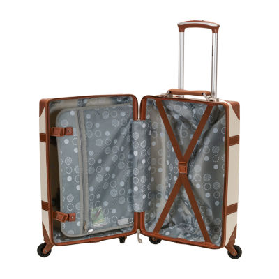 Rockland Stage Coach Rolling Trunk 20" Hardside Luggage