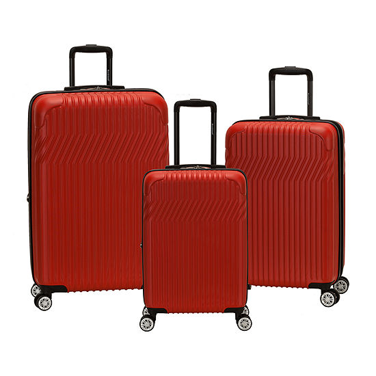 Rockland Pista Abs Non Expandable 3-pc. Hardside Lightweight Luggage Set