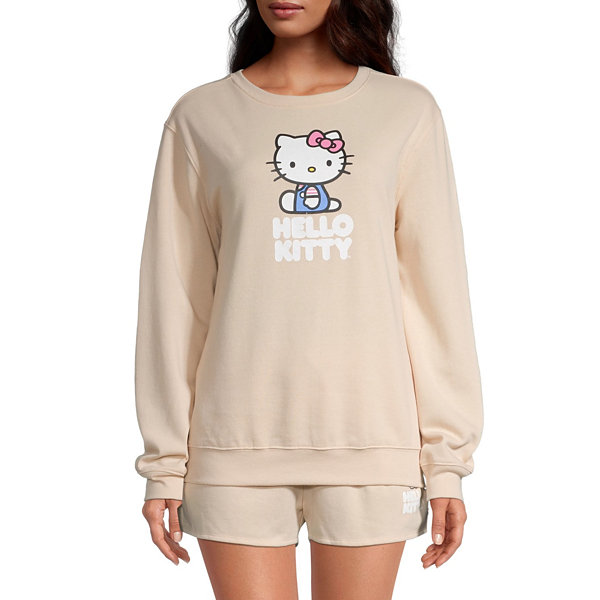 Hello Kitty Juniors Womens Graphic Sweatshirt