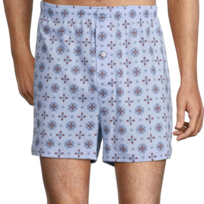 Stafford Knit Mens 4 Pack Boxers JCPenney