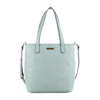 Frye and Co. Large Shopper Tote Bag, Color: Pale Aqua - JCPenney