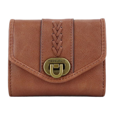 Frye and Co. Small Braid Trifold Wallet
