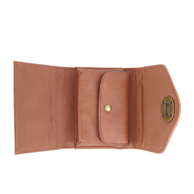 Frye and Co. Small Braid Trifold Womens Trifold Wallet