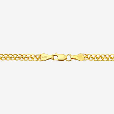 Made in Italy 10K Gold Inch Hollow Link Chain Necklace