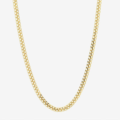 Made in Italy 10K Gold Inch Hollow Link Chain Necklace
