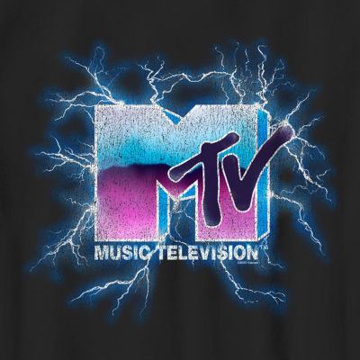 Little & Big Kid Boys Crew Neck Short Sleeve Regular Fit MTV Graphic T-Shirt