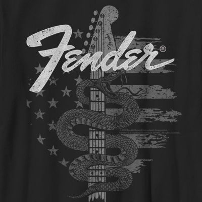 Little & Big Boys Fender Crew Neck Short Sleeve Graphic T-Shirt