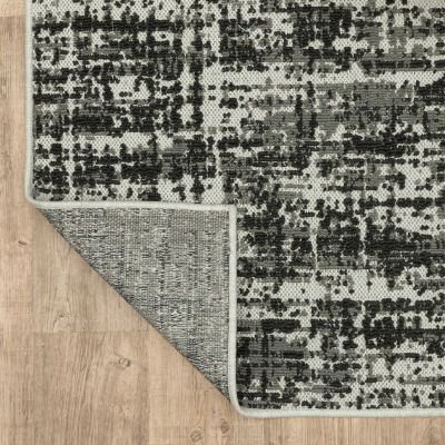 Covington Home Trieste Etching Abstract Indoor Outdoor Rectangular Area Rug